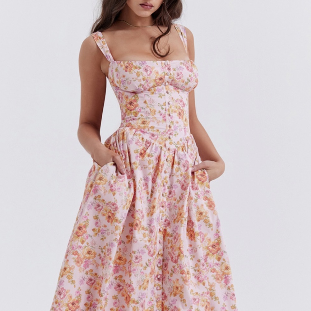 HOUSE OF CB TATIANA CORSET DRESS